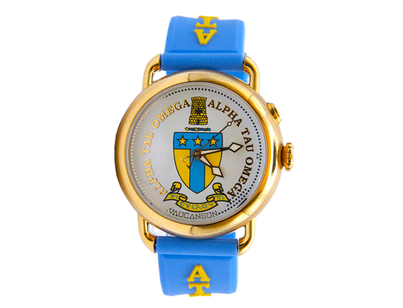 Alpha Tau Omega Watch Blue Variant – OMG Watch Co. Officially Licensed