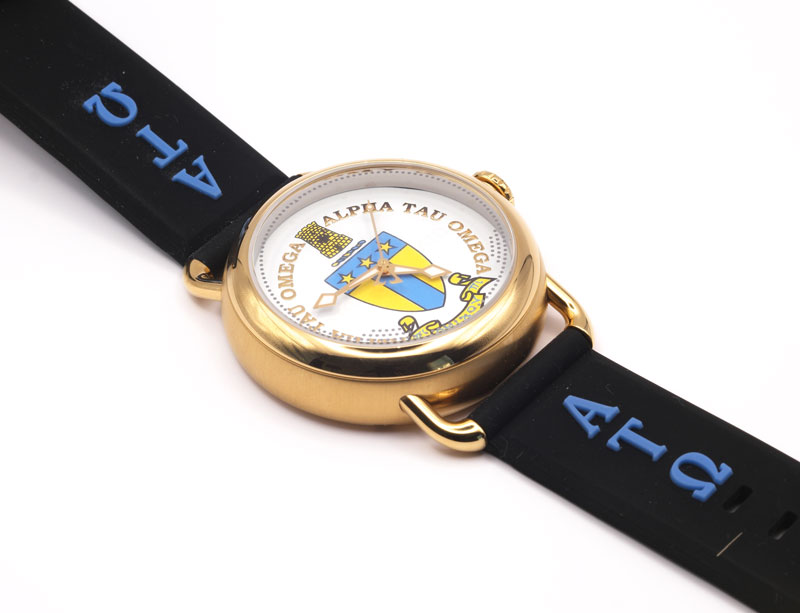 Alpha Tau Omega Watch Side Profile – OMG Watch Co. Swiss-Made