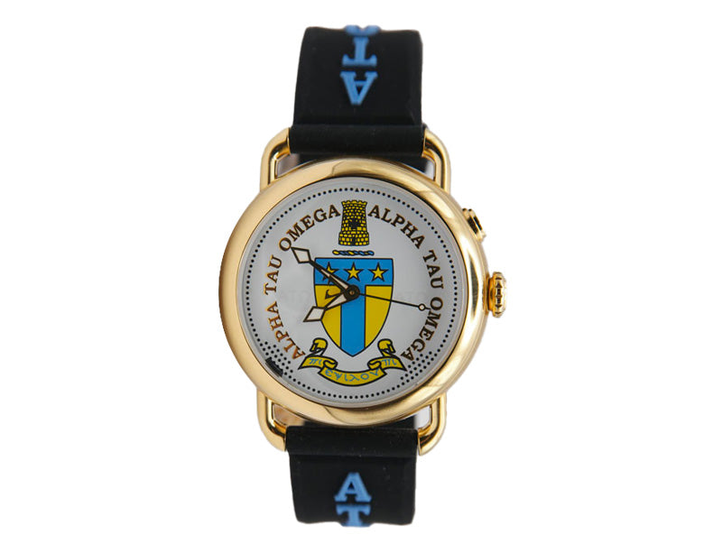 Alpha Tau Omega Watch Black Variant – OMG Watch Co. Officially Licensed